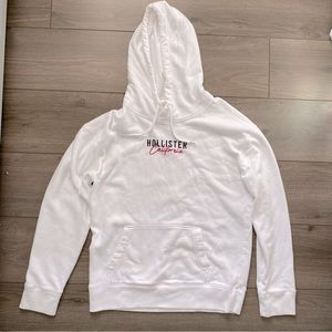 Hollister White Hoodie
